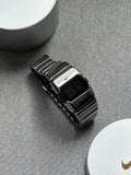 Nike D-Line Shiny Silver Digital Watch | Rare Collectible | Unisex Retro Sports Timepiece