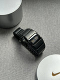 Nike D-Line Black Digital Watch – Rare Retro Stainless Steel LED Display Collectible Timepiece